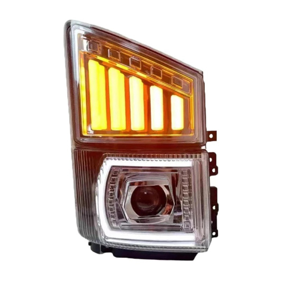 GELING Good Quality Led Head Lamp Headlight 8-98241327-led 24v for Isuzu 700p ELF FVM DECA360