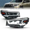 Wholesales 2021 Head Lamp Compatible for Toyota Hilux REVO Low Configuration Hilux ROCCO High Configuration Headlight